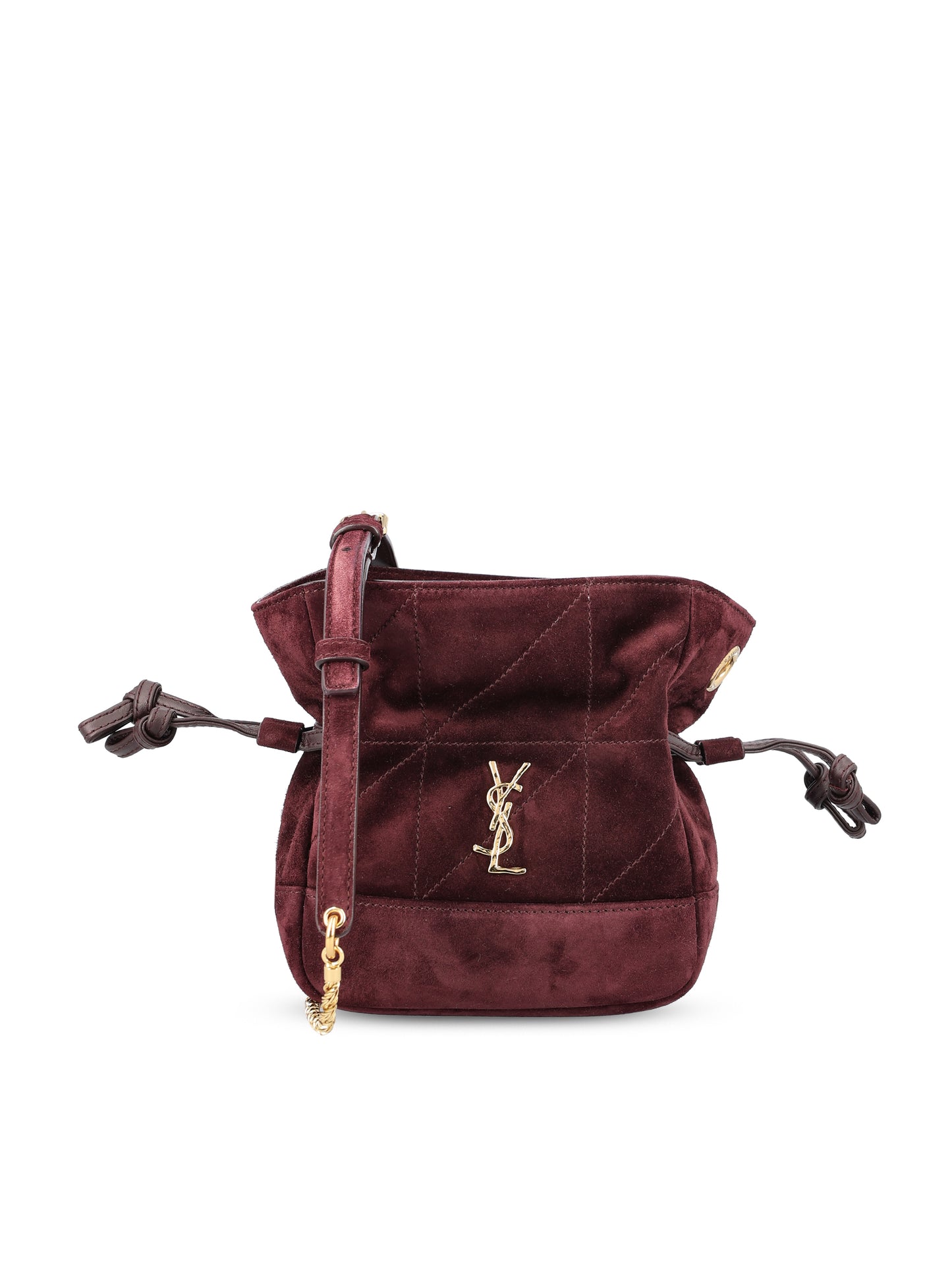 Borsa realizzata in pelle scamosciata. A002M9 AAGN66766 SAINT LAURENT 