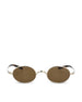 Occhiali da sole realizzati in titanio A003DP Y99178013 SAINT LAURENT 