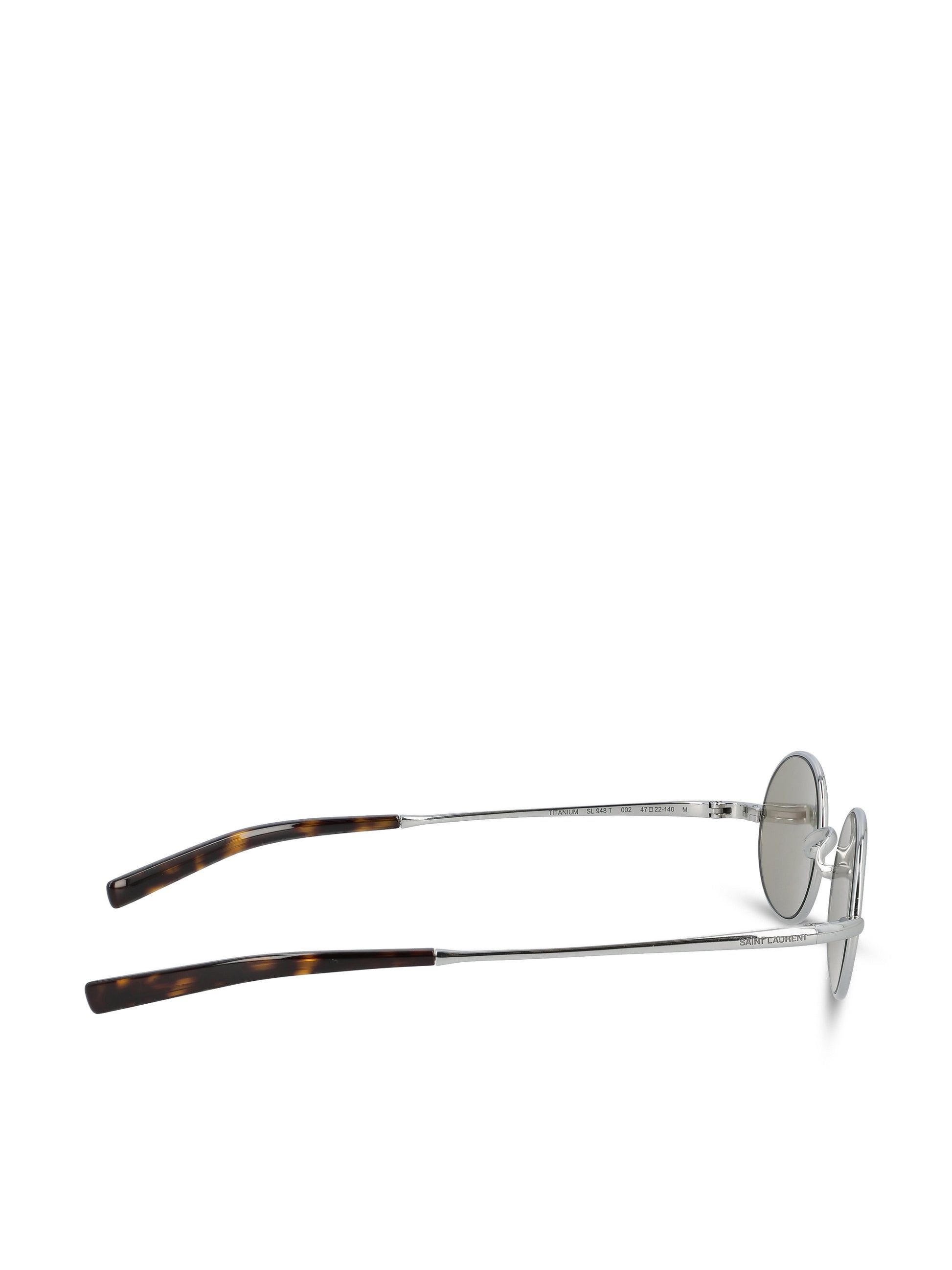 Occhiali da sole realizzati in titanio A003DP Y99178170 SAINT LAURENT 