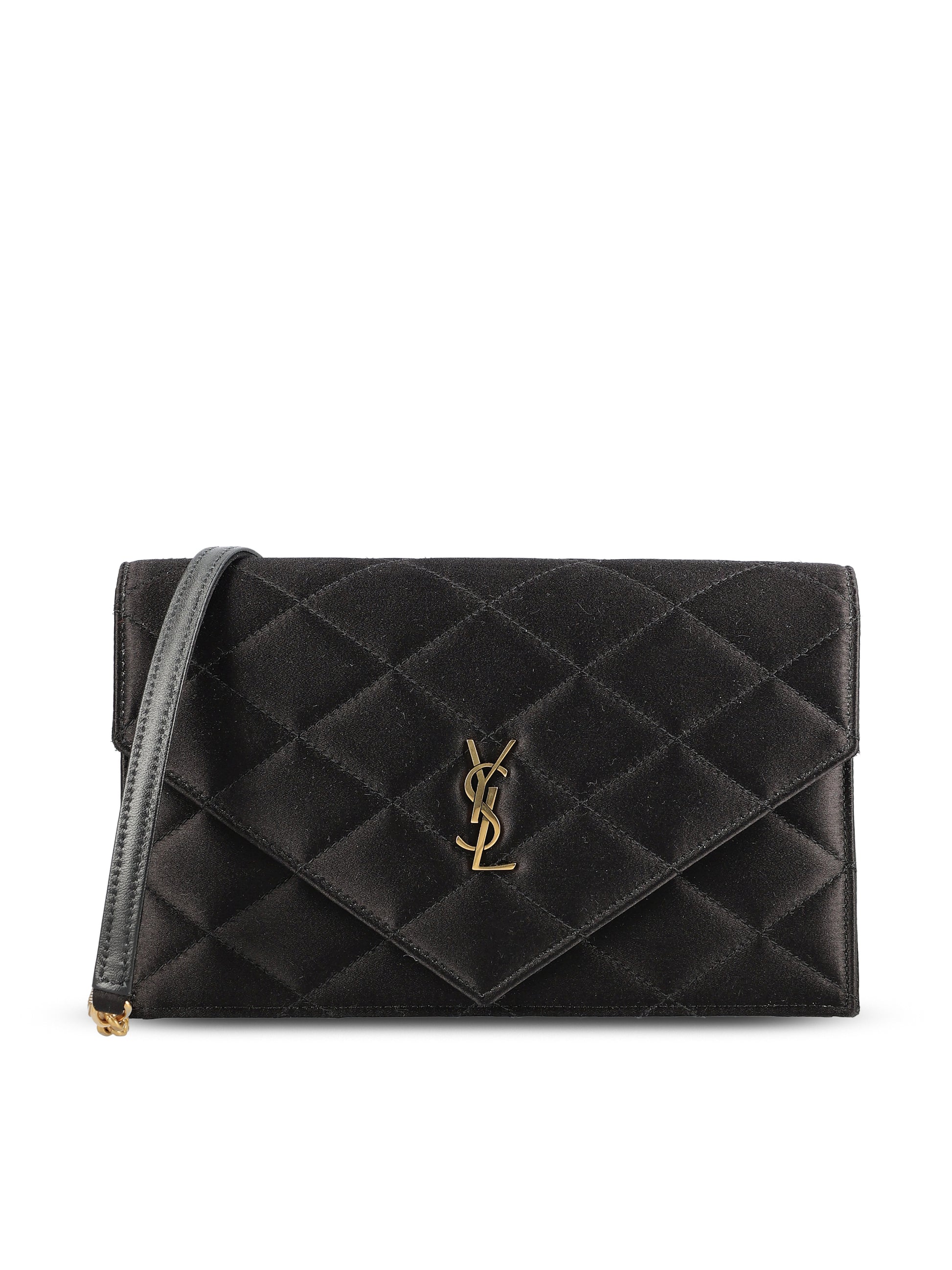 Pochette realizzata in viscosa. A004K7 FADVW1000 SAINT LAURENT 