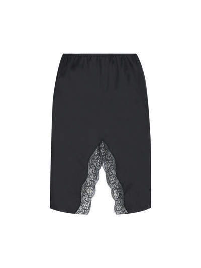 Gonna realizzata in seta. A005ID Y3H881000 SAINT LAURENT 