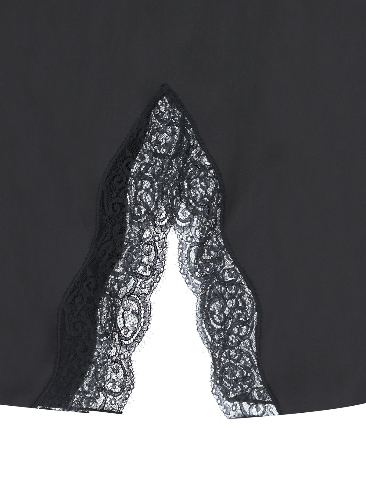 Gonna realizzata in seta. A005ID Y3H881000 SAINT LAURENT 