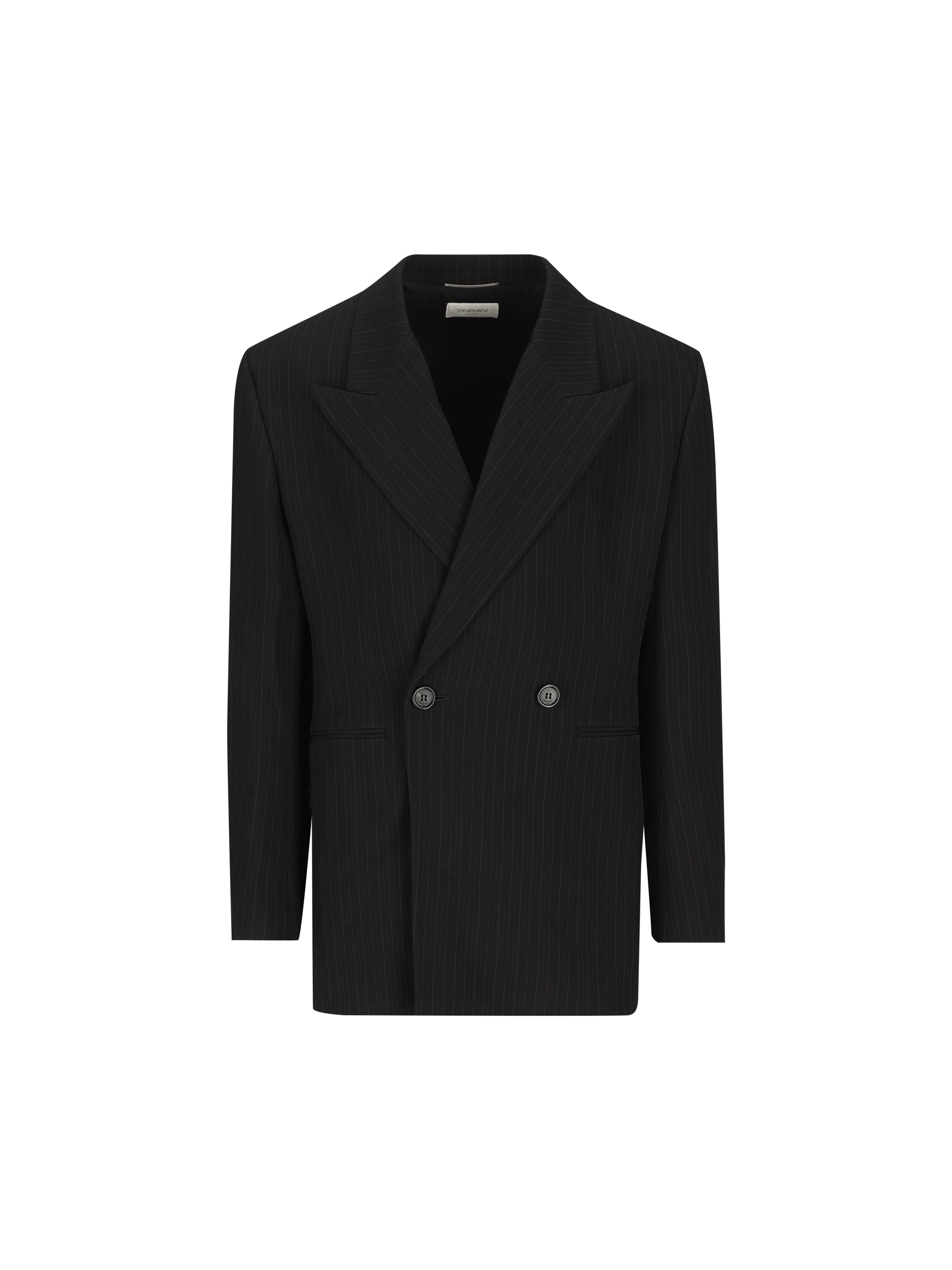 Blazer realizzato in lana vergine. A005ZV Y4L311003 SAINT LAURENT 