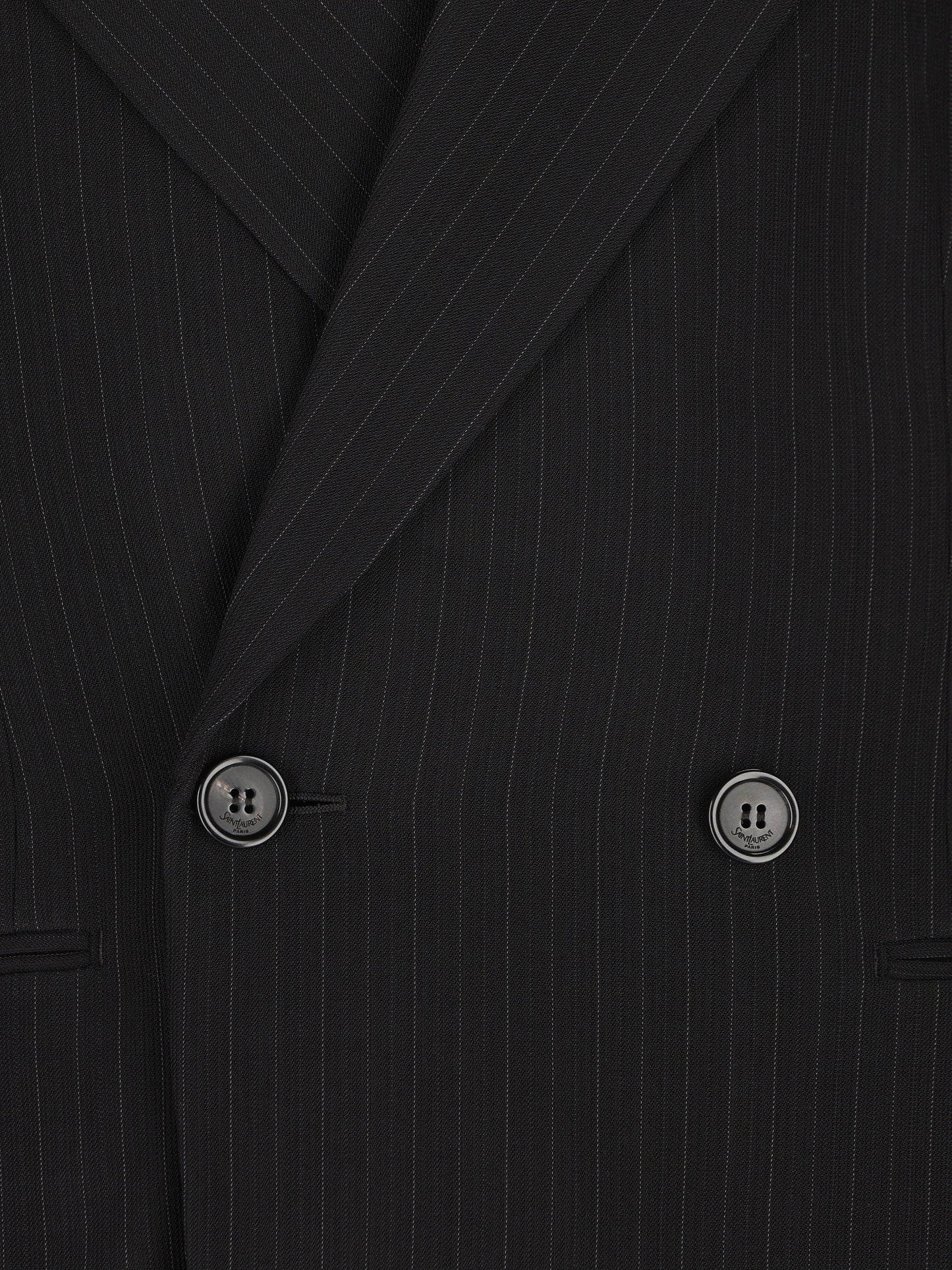 Blazer realizzato in lana vergine. A005ZV Y4L311003 SAINT LAURENT 