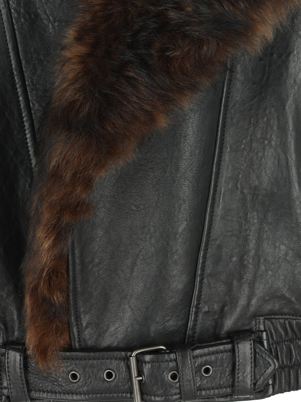 Giacca realizzata in pelle di agnello. A006PA YCWV22982 SAINT LAURENT 