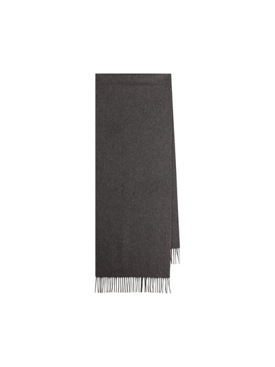 Sciarpa in Cashmere Nera con Monogram YSL A006VO 3Y2011100 SAINT LAURENT 