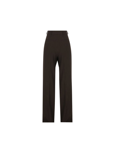 Pantaloni realizzati in lana A007RM Y4L312084 SAINT LAURENT 
