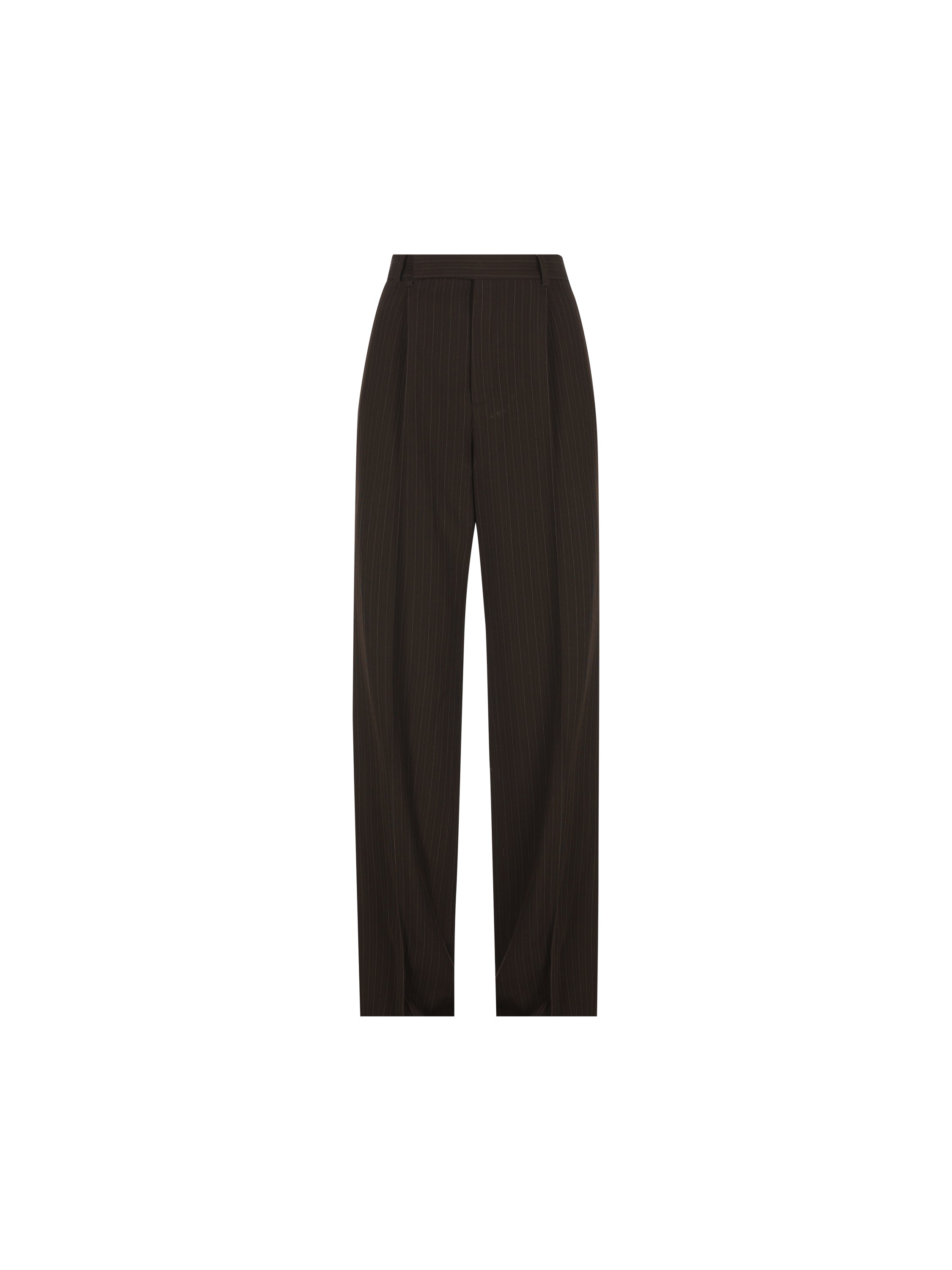 Pantaloni realizzati in lana A007RM Y4L312084 SAINT LAURENT 