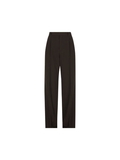 Pantaloni realizzati in lana A007RM Y4L312084 SAINT LAURENT 