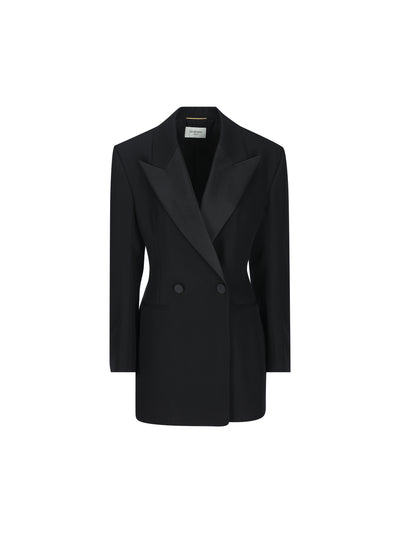 Giacca realizzata in lana vergine. A007S2 Y5J401000 SAINT LAURENT 