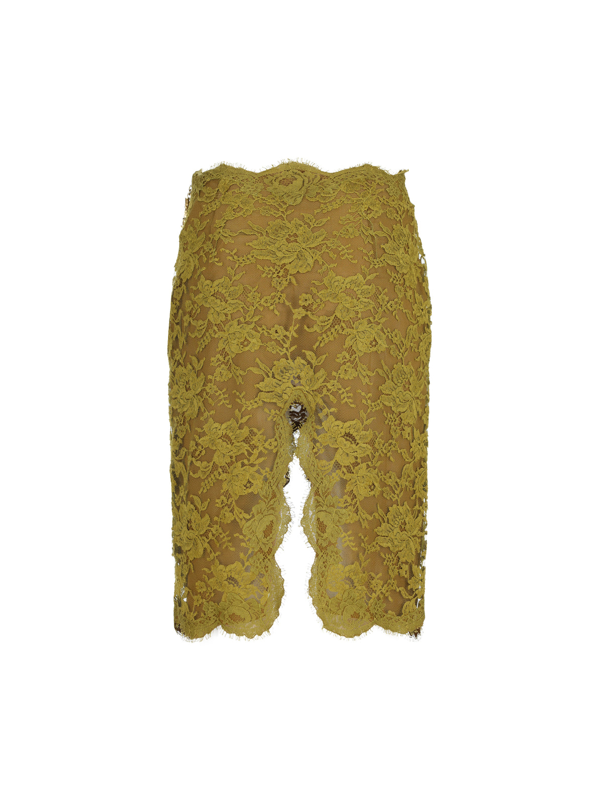 Gonna realizzata in pizzo. A008DA Y4J243456 SAINT LAURENT 