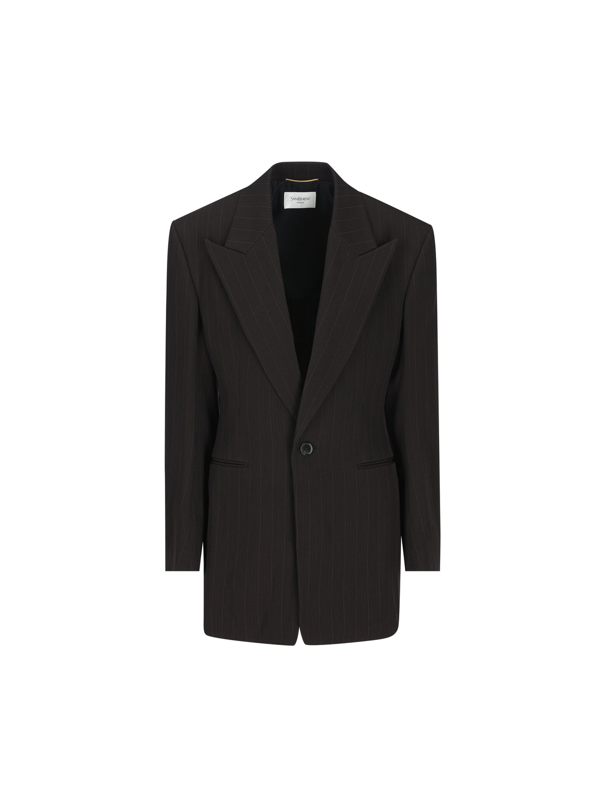 Giacca realizzata in lana vergine A008DL Y5L372084 SAINT LAURENT 
