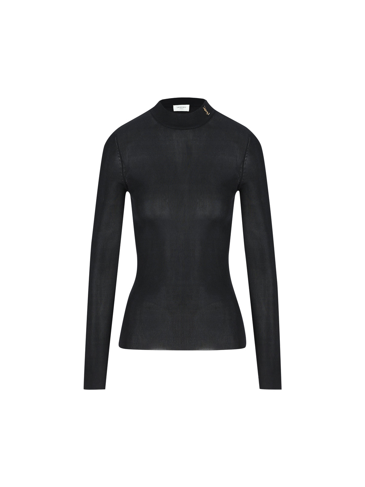 Pullover in seta. A009RQ Y76PE1000 SAINT LAURENT 
