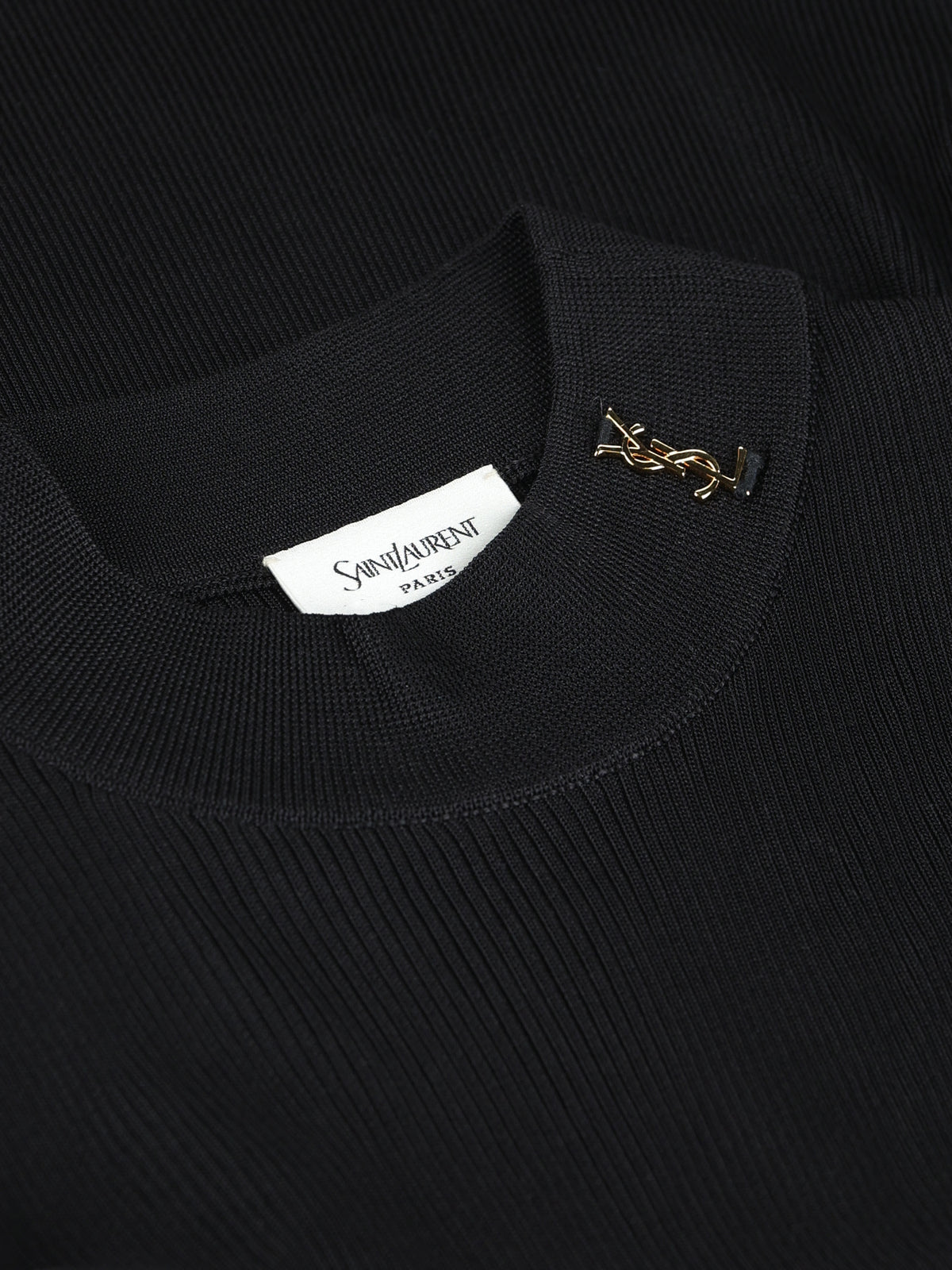 Pullover in seta. A009RQ Y76PE1000 SAINT LAURENT 