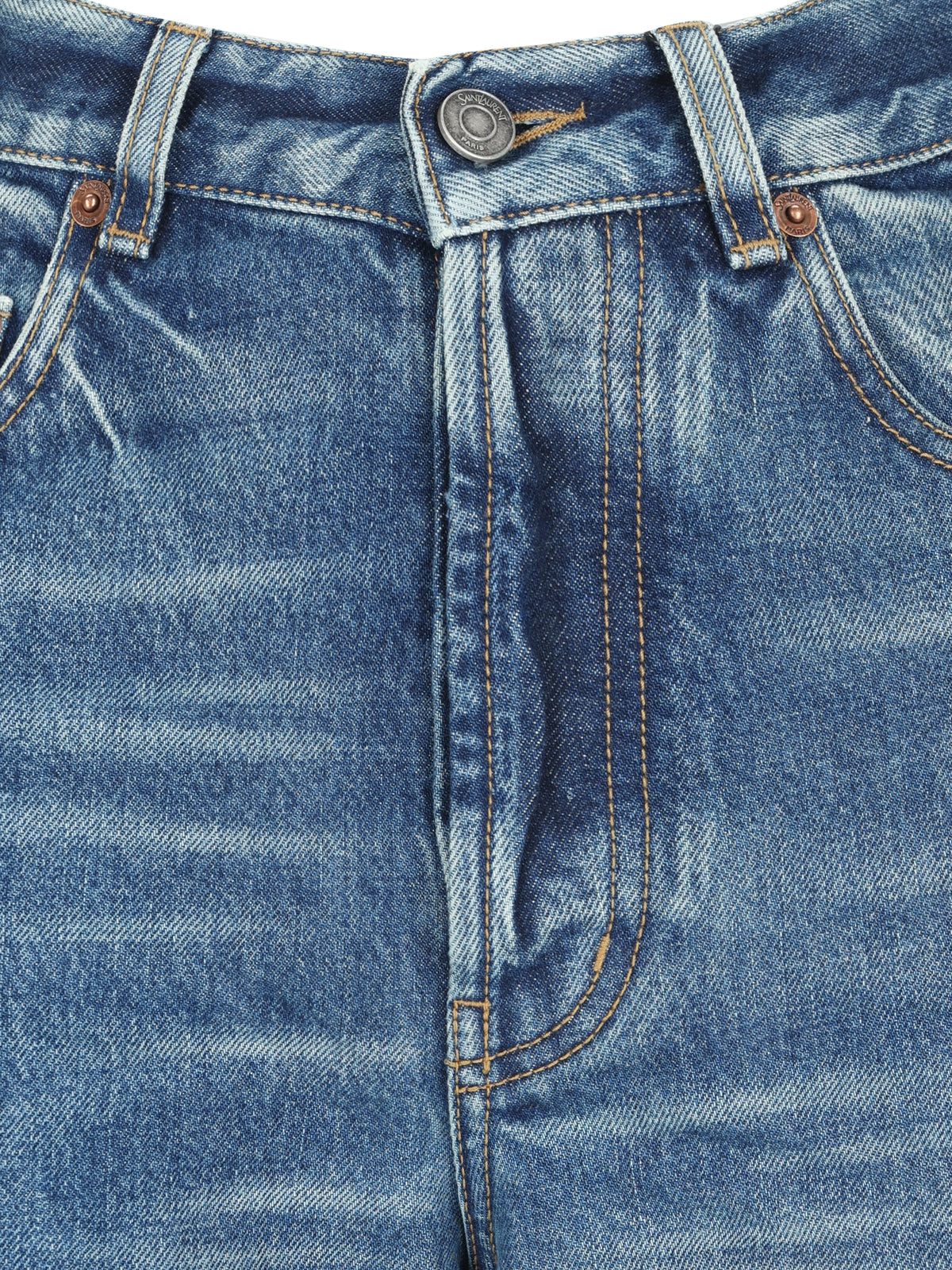 Jeans realizzati in cotone organico. A00AS7 Y35AR4947 SAINT LAURENT 