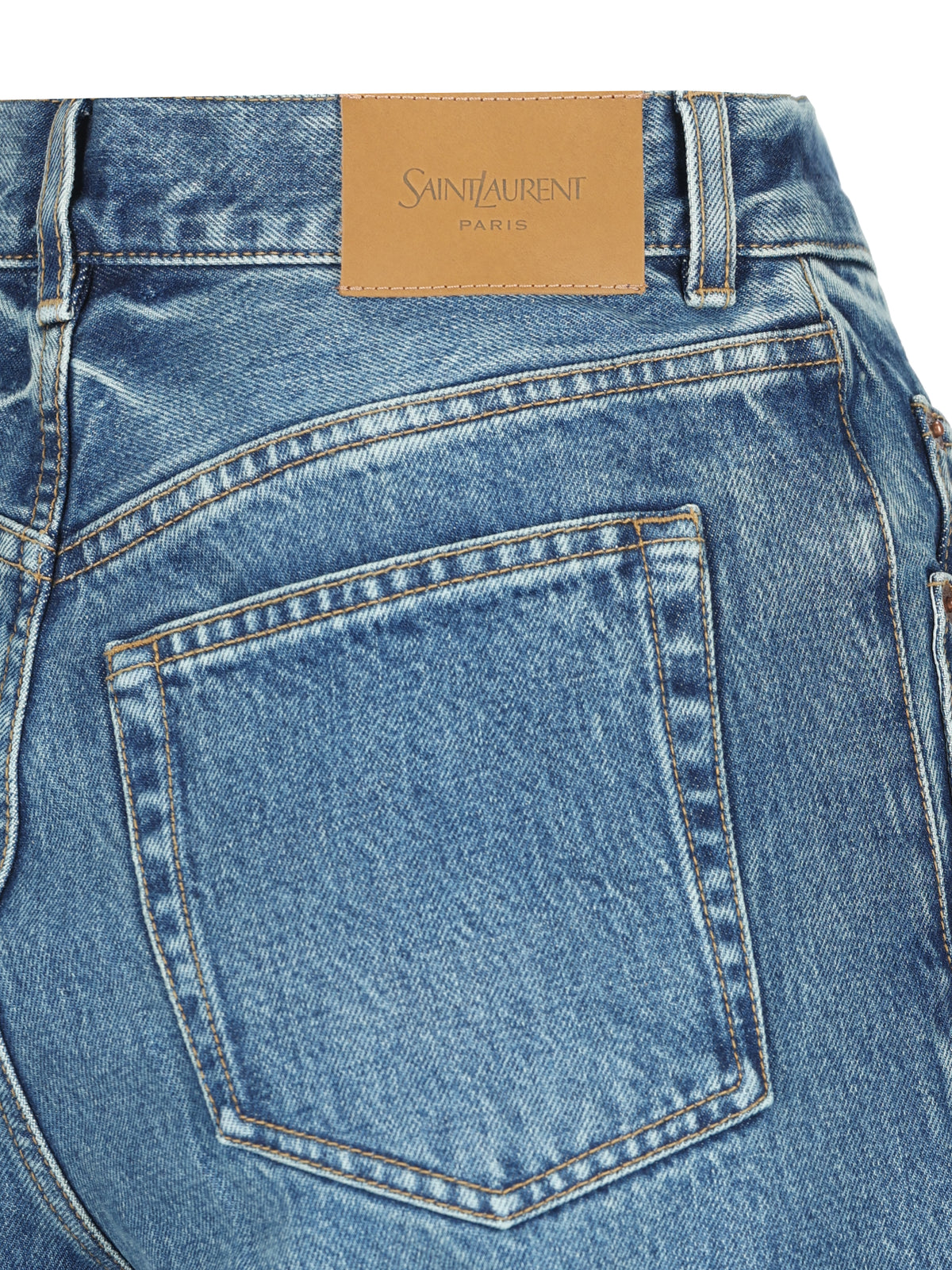 Jeans realizzati in cotone organico. A00AS7 Y35AR4947 SAINT LAURENT 
