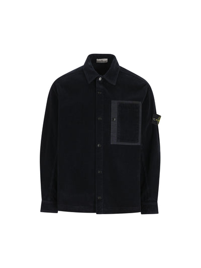 Overshirt in cotone 2001151025650 S0212V0020 STONE ISLAND 