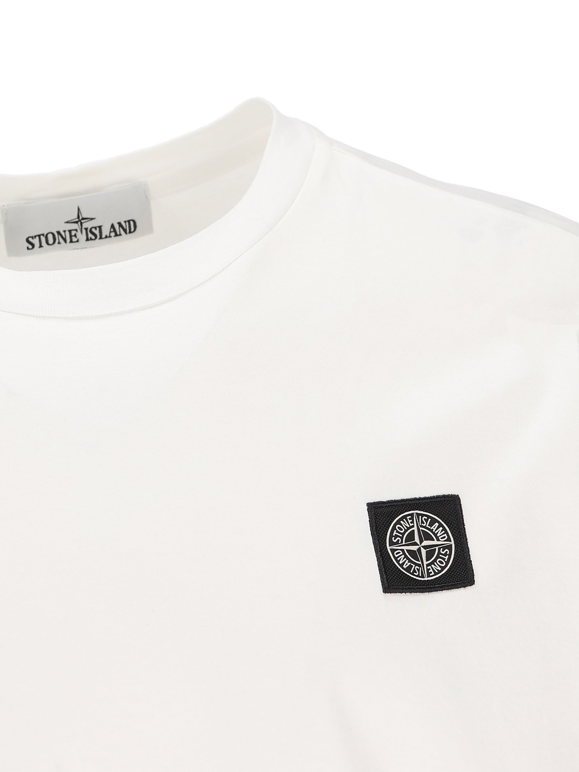 T-shirt in cotone. 2100027 S0013V0001 STONE ISLAND 