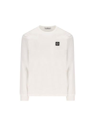 T-shirt a manica lunga in jersey di cotone 2100031 S0013V0001 STONE ISLAND 