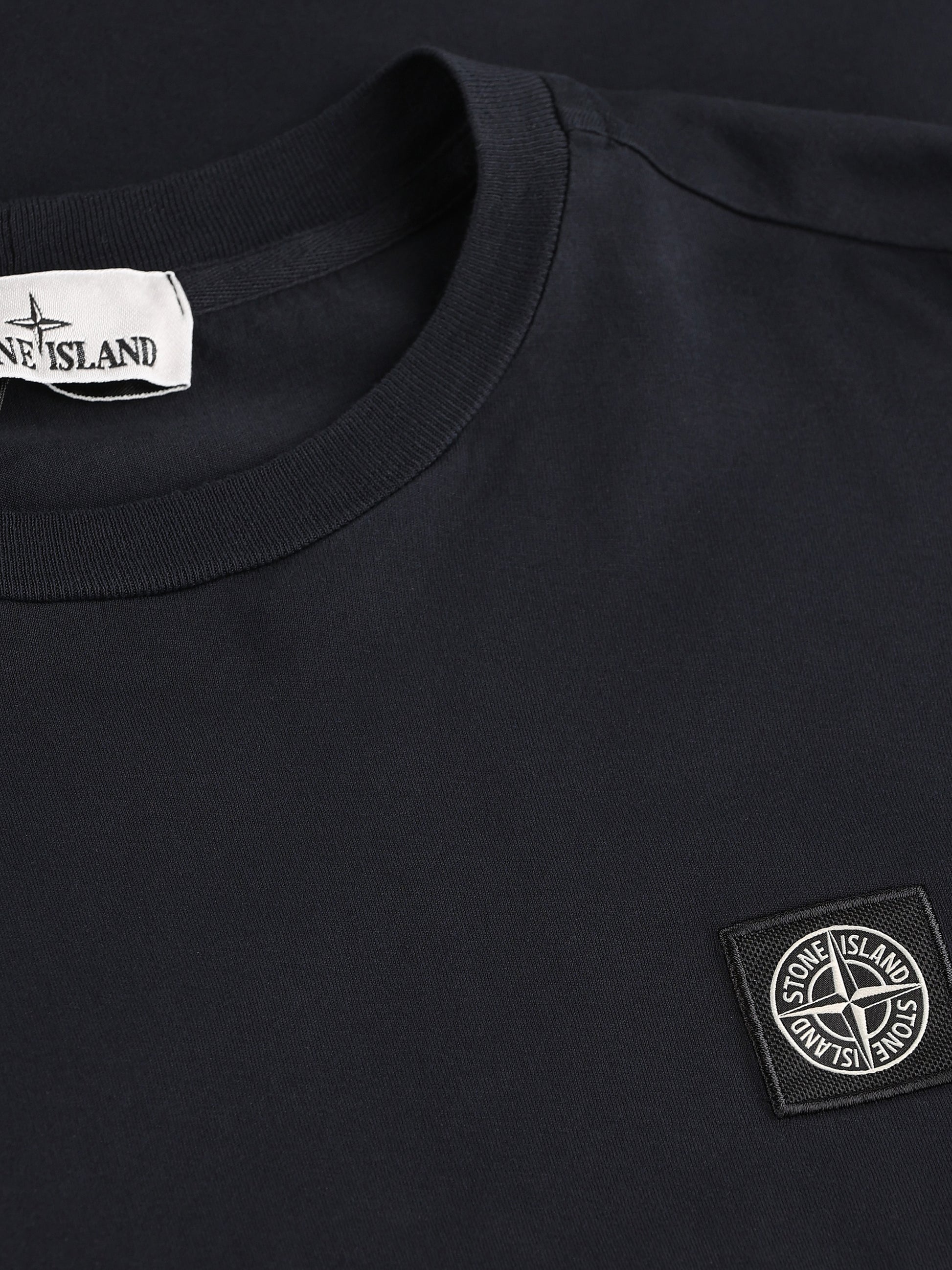 T-shirt a manica lunga in jersey di cotone 2100031 S0013V0020 STONE ISLAND 