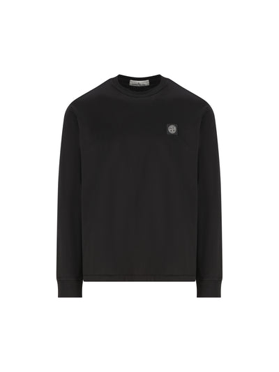 T-shirt a manica lunga in jersey di cotone 2100031 S0013V0029 STONE ISLAND 