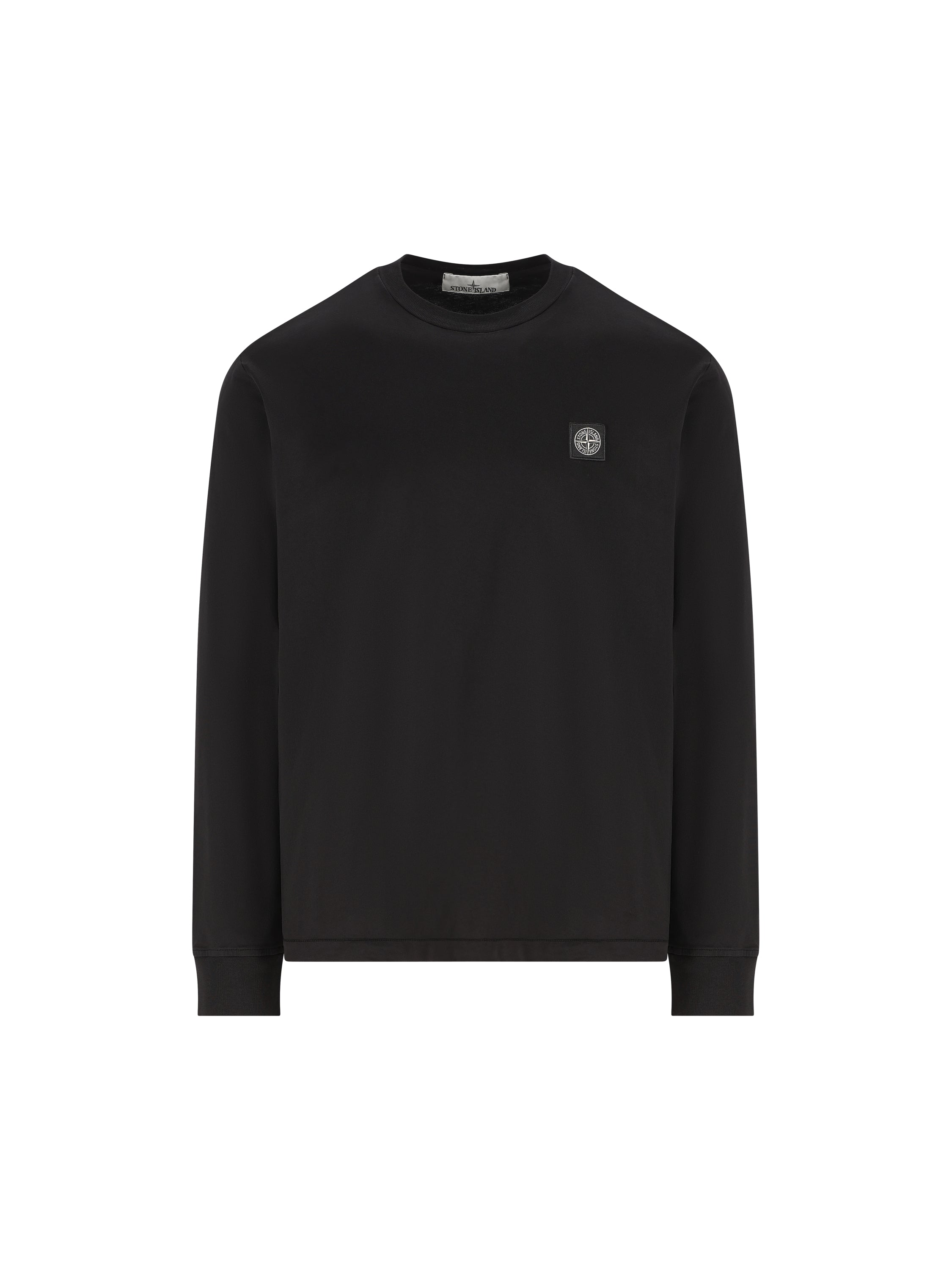 T-shirt a manica lunga in jersey di cotone 2100031 S0013V0029 STONE ISLAND 