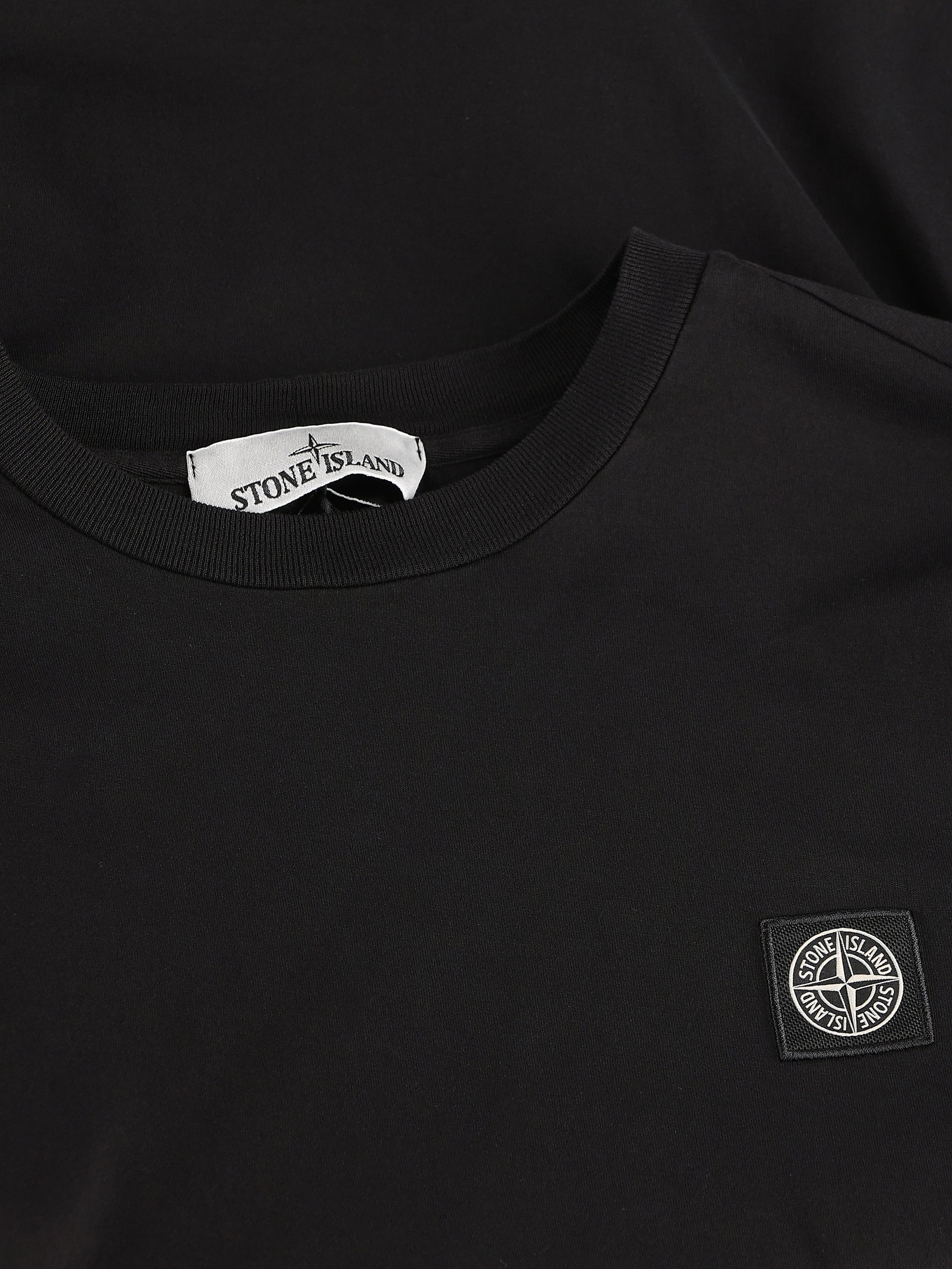 T-shirt a manica lunga in jersey di cotone 2100031 S0013V0029 STONE ISLAND 