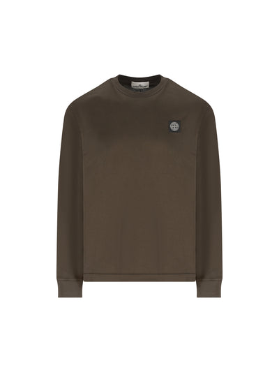 T-shirt a manica lunga in jersey di cotone 2100031 S0013V0078 STONE ISLAND 