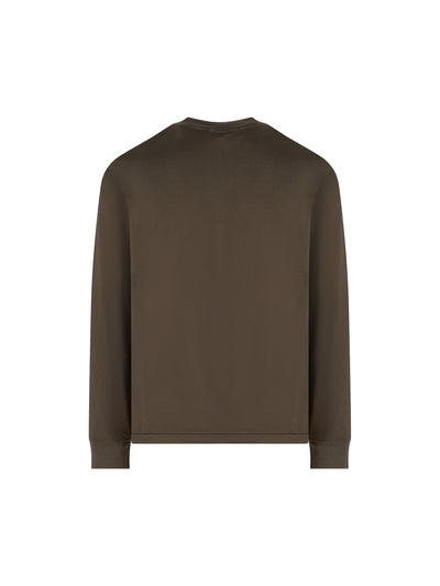 T-shirt a manica lunga in jersey di cotone 2100031 S0013V0078 STONE ISLAND 