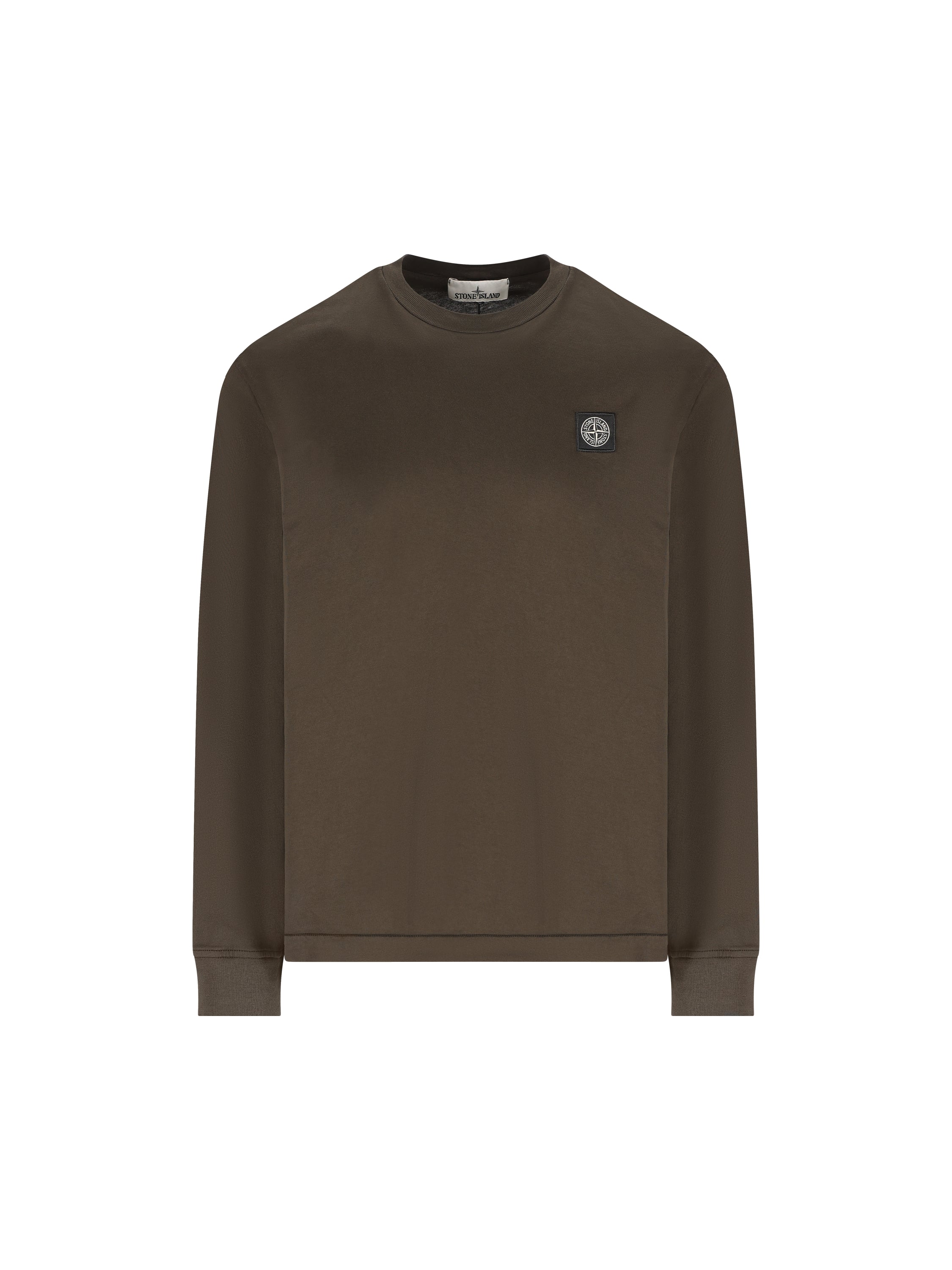 T-shirt a manica lunga in jersey di cotone 2100031 S0013V0078 STONE ISLAND 