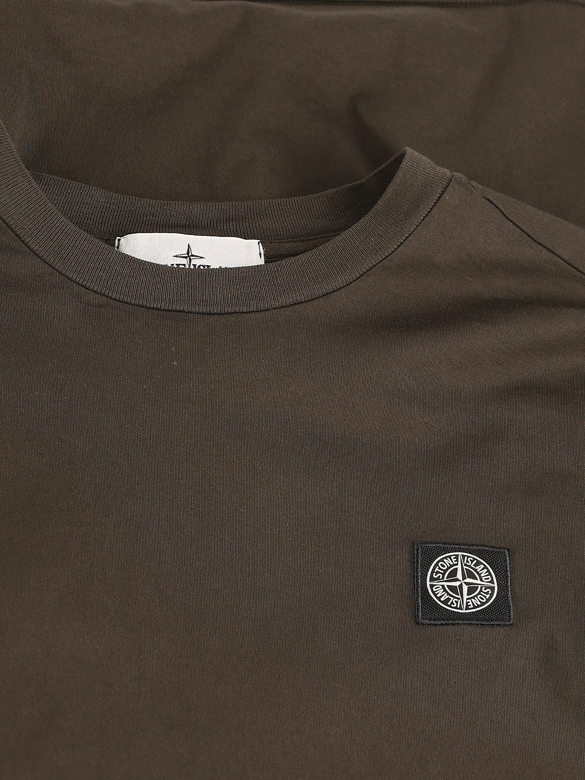 T-shirt a manica lunga in jersey di cotone 2100031 S0013V0078 STONE ISLAND 
