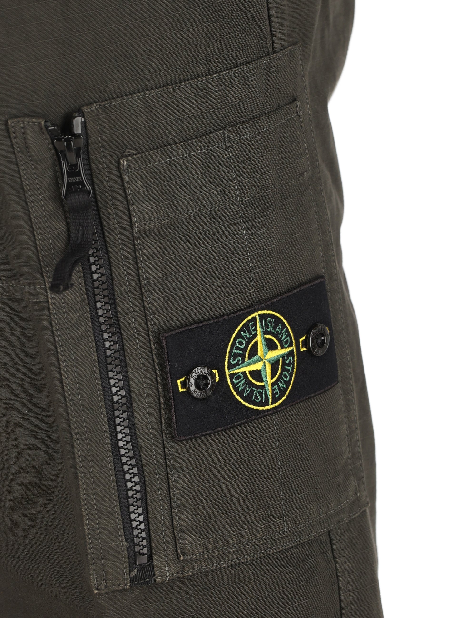 Pantalone cargo in ripstop di cotone 3100015 S0211V0078 STONE ISLAND 