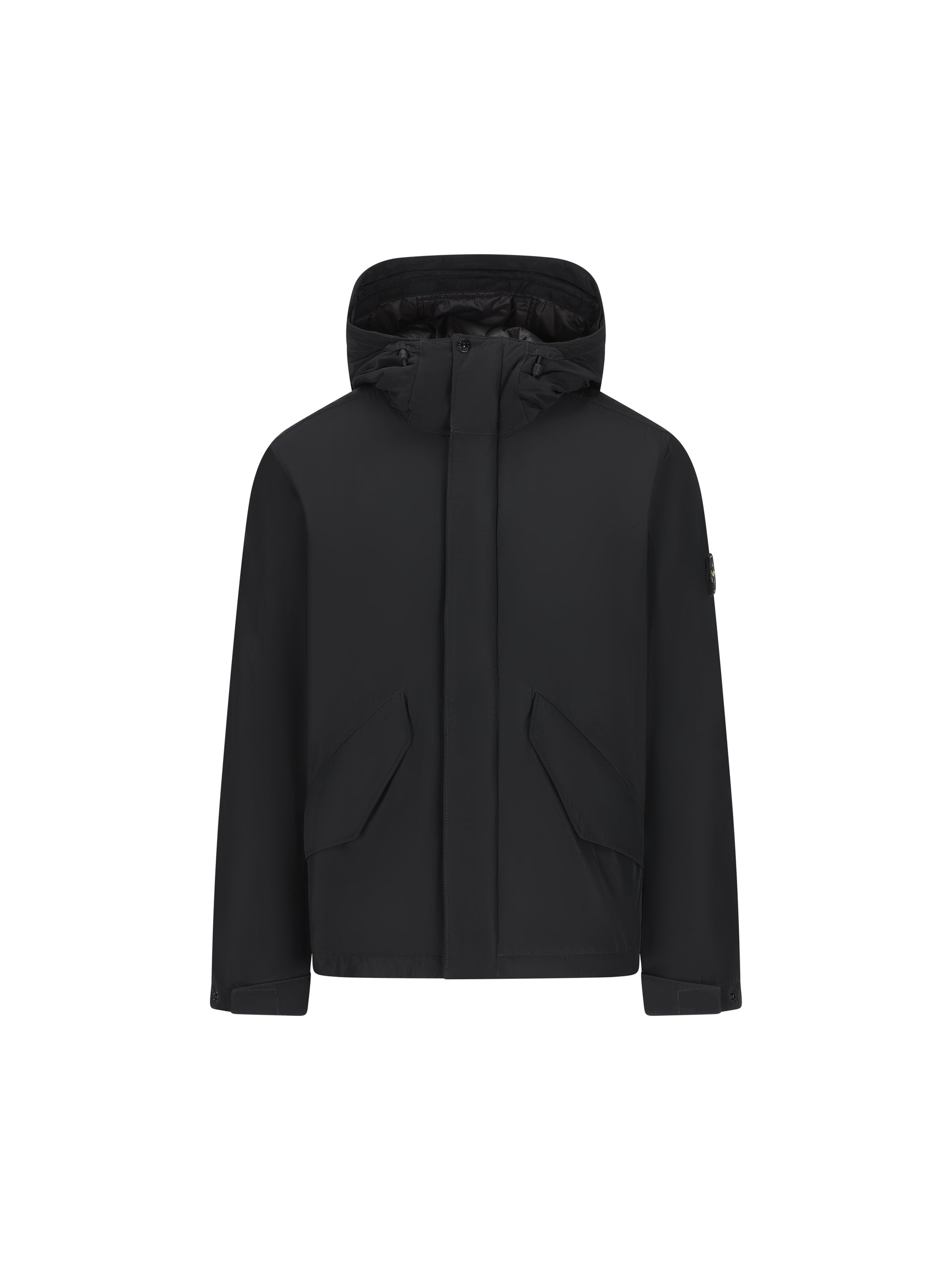 Piumino in nylon riciclato effetto stropicciato con imbottitura RDS 4100010 S0A26V0029 STONE ISLAND 