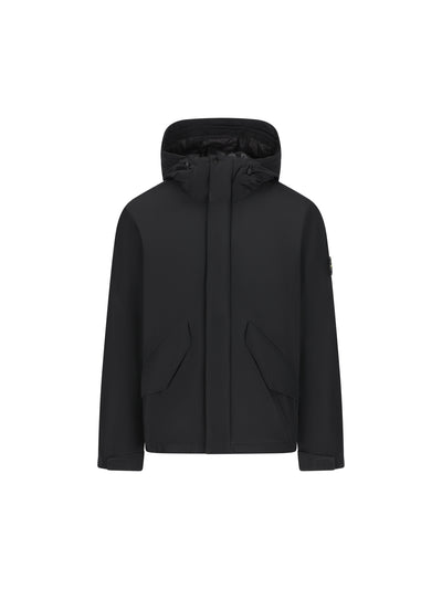 Piumino in nylon riciclato effetto stropicciato con imbottitura RDS 4100010 S0A26V0029 STONE ISLAND 