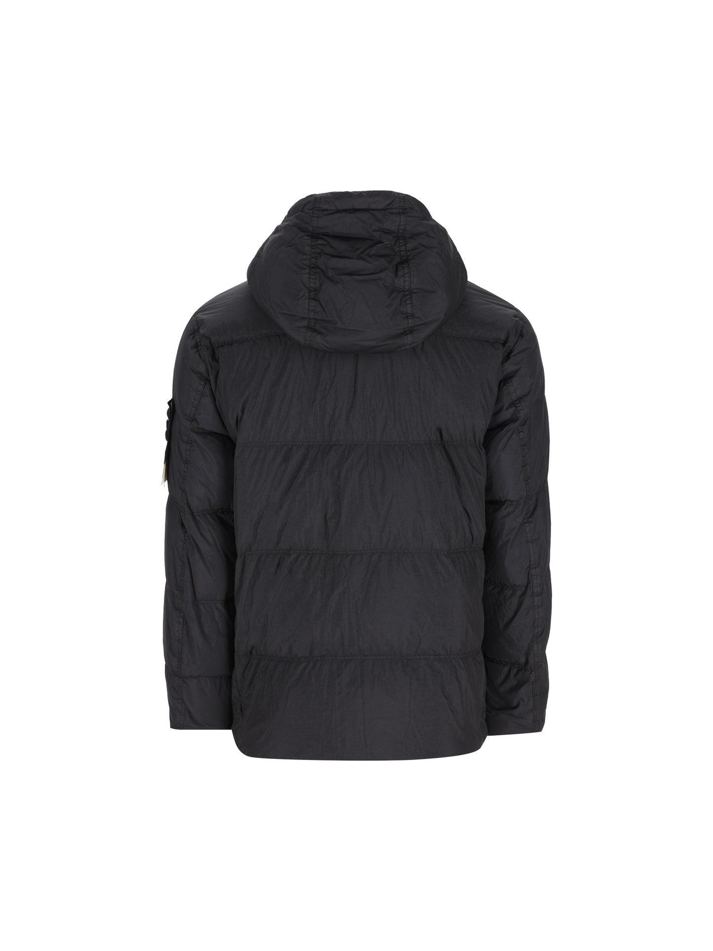 Piumino con cappuccio in nylon rep riciclato leggero 4100037 S0A23V0020 STONE ISLAND 