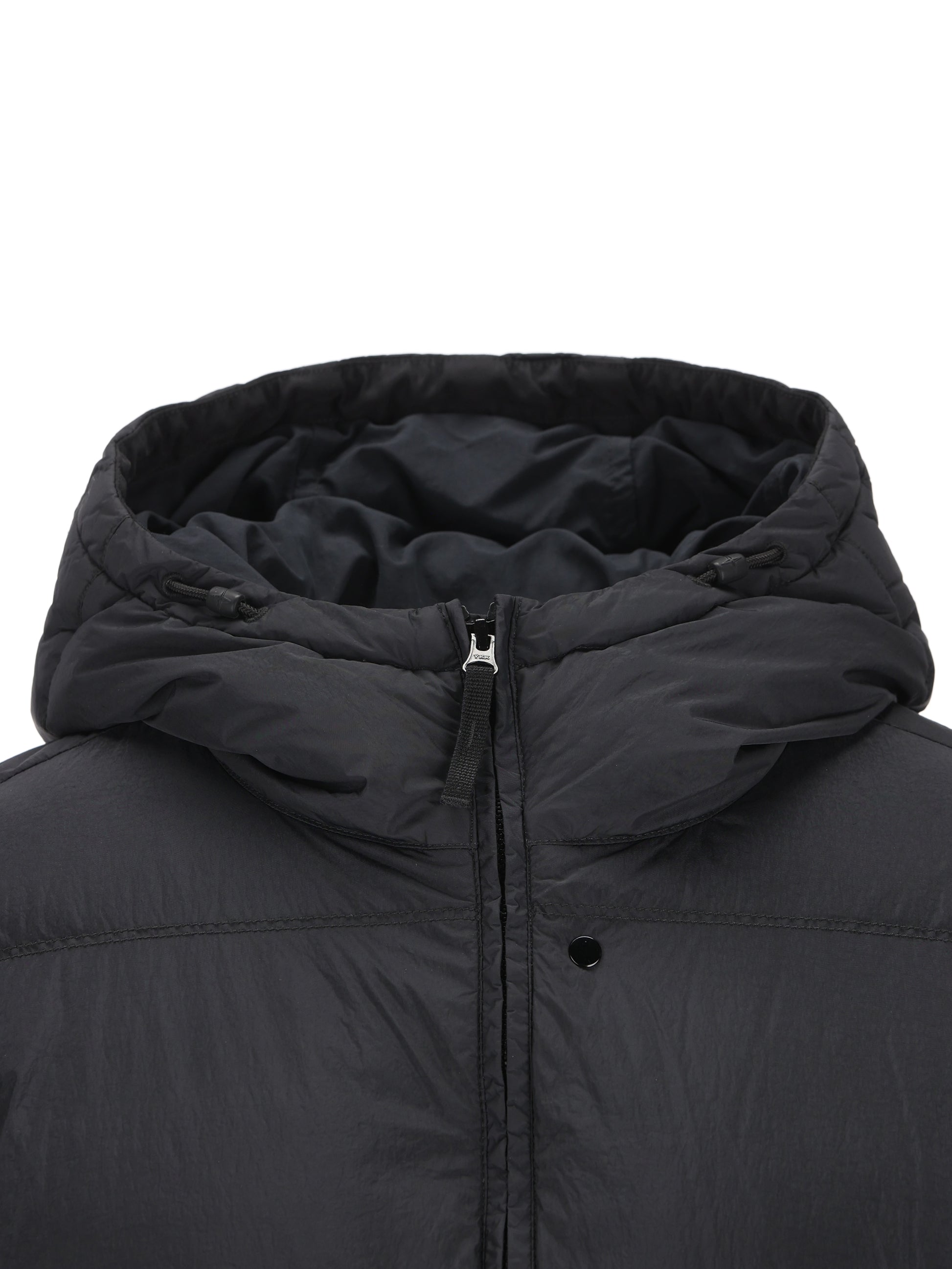 Piumino con cappuccio in nylon rep riciclato leggero 4100037 S0A23V0020 STONE ISLAND 