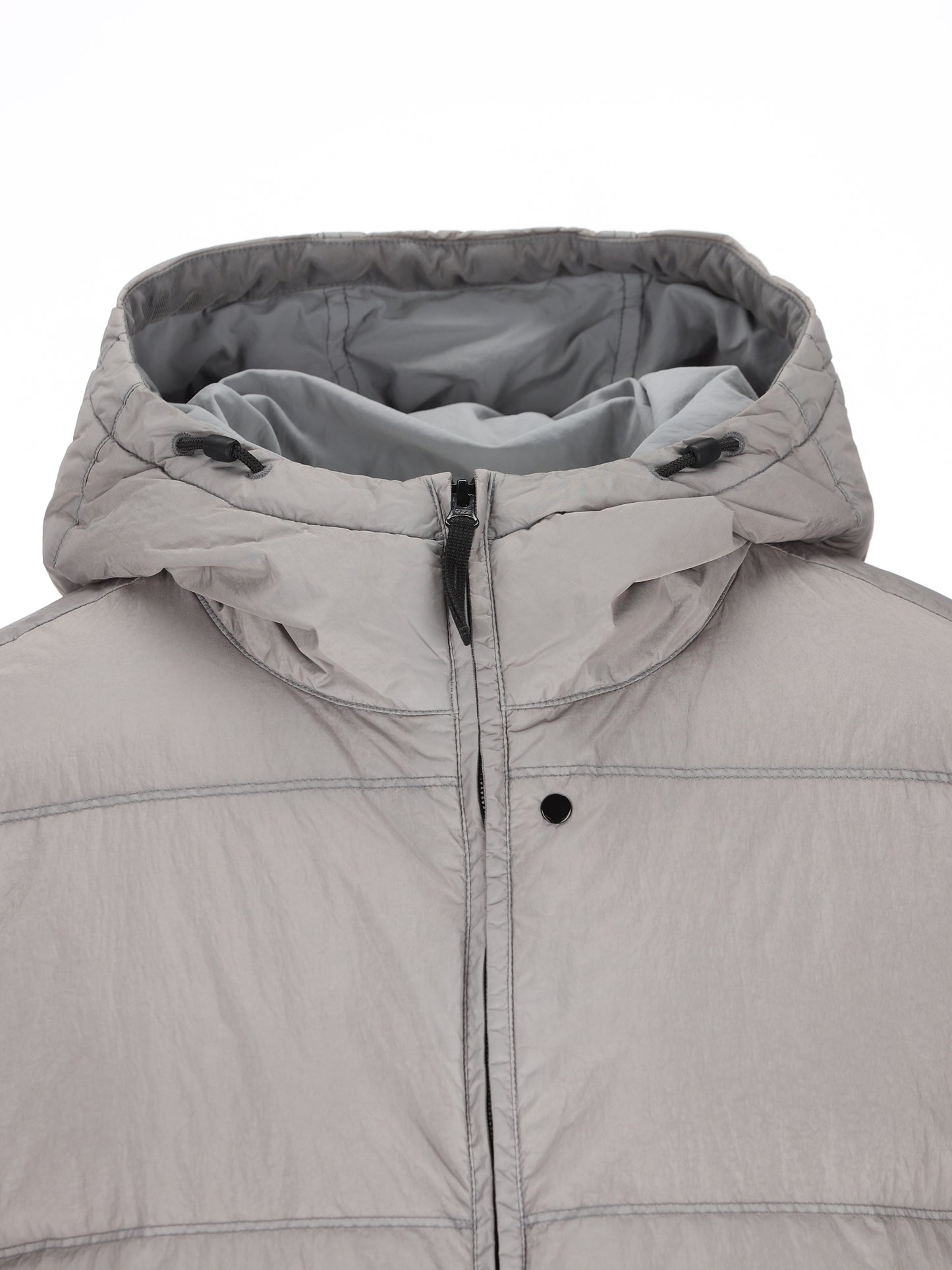 Piumino con cappuccio in nylon rep riciclato leggero 4100037 S0A23V0060 STONE ISLAND 