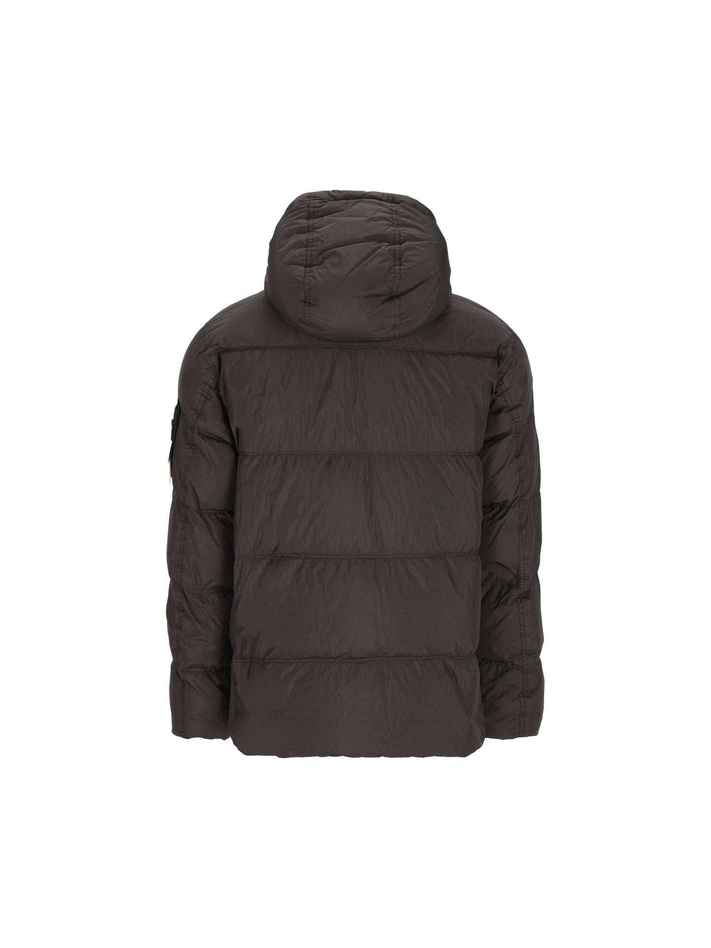 Piumino con cappuccio in nylon rep riciclato leggero 4100037 S0A23V0062 STONE ISLAND 