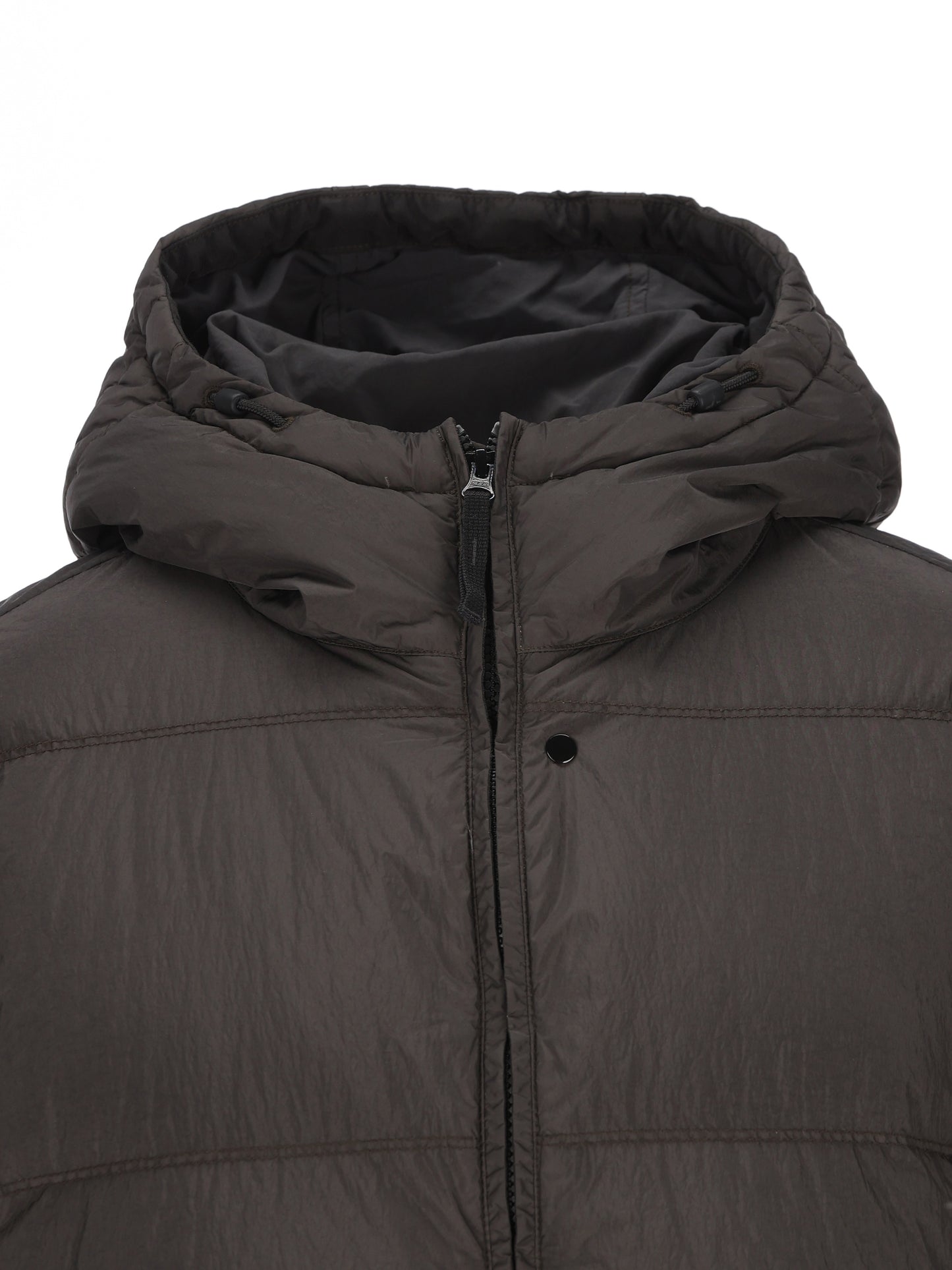 Piumino con cappuccio in nylon rep riciclato leggero 4100037 S0A23V0062 STONE ISLAND 