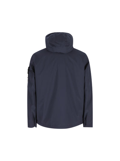 Giacca con cappuccio e membrana resistente all'acqua e al vento 4100108 S0A27V0020 STONE ISLAND 