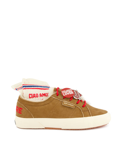 Sneakers realizzate in pelle. FKF26SU0101 17 SUPERGA - CORTINA LOVERS 