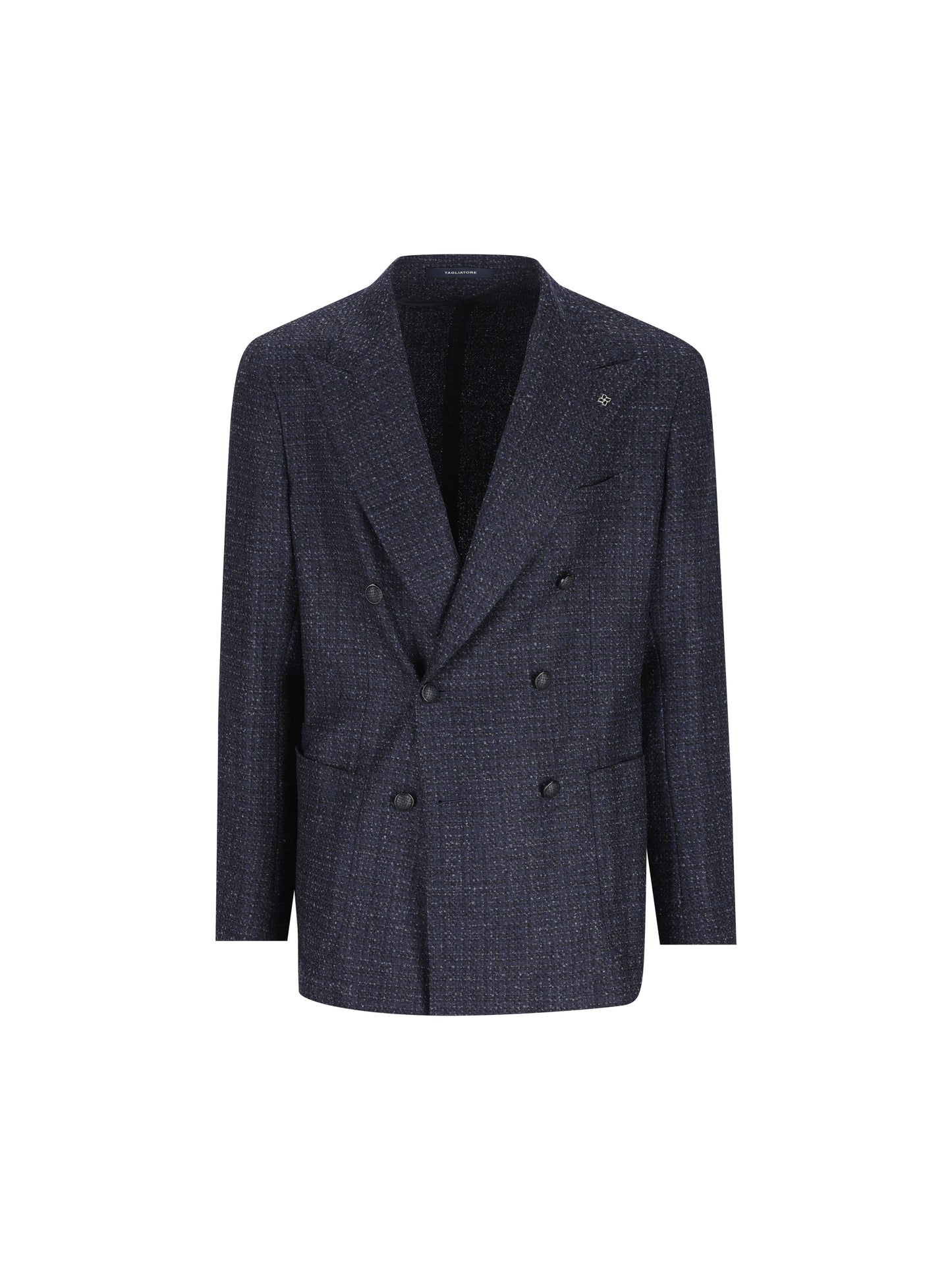 Giacca doppiopetto in lana vergine bouclé 1SHO20K AI440092EB824387 TAGLIATORE 