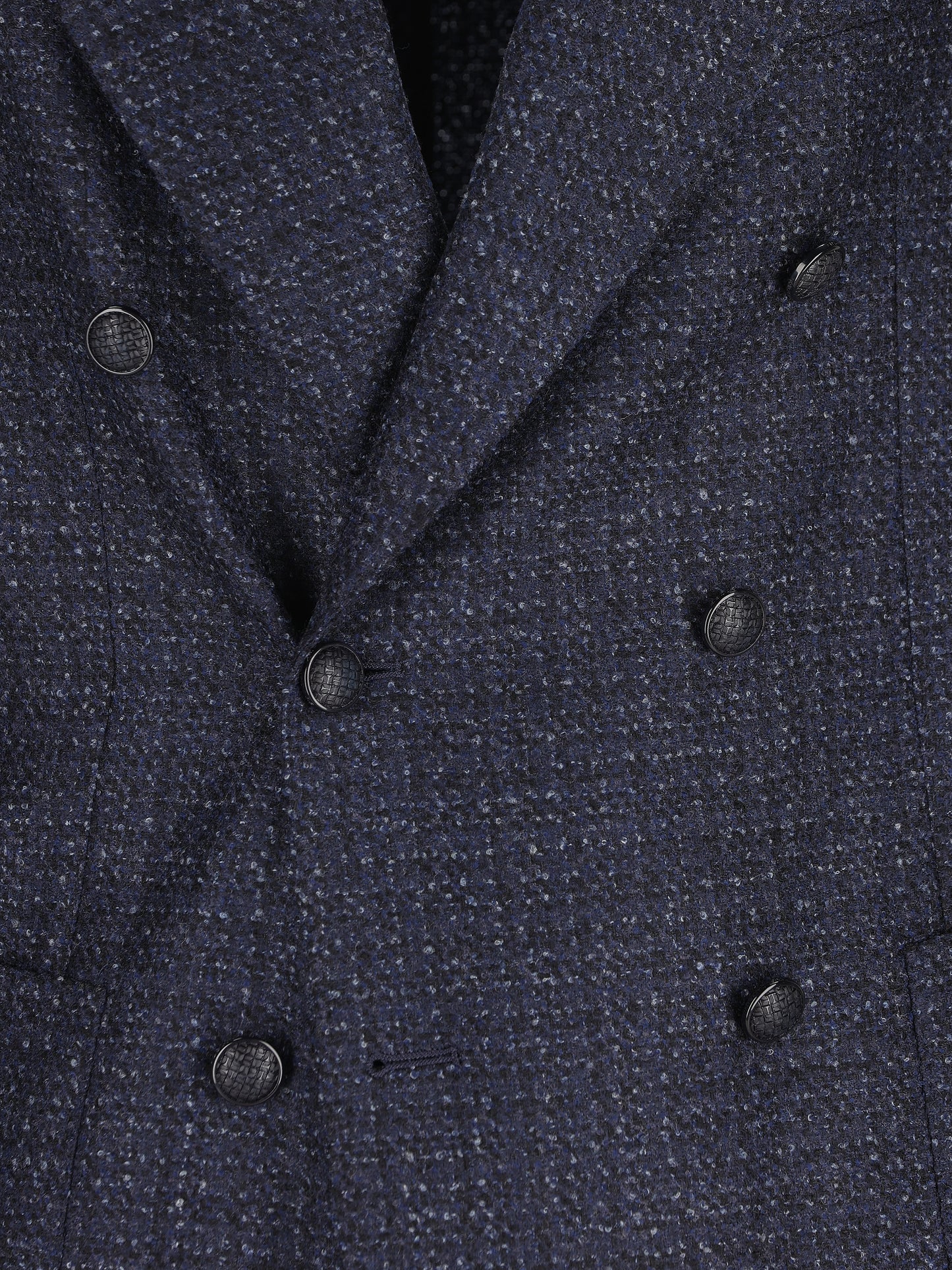Giacca doppiopetto in lana vergine bouclé 1SHO20K AI440092EB824387 TAGLIATORE 