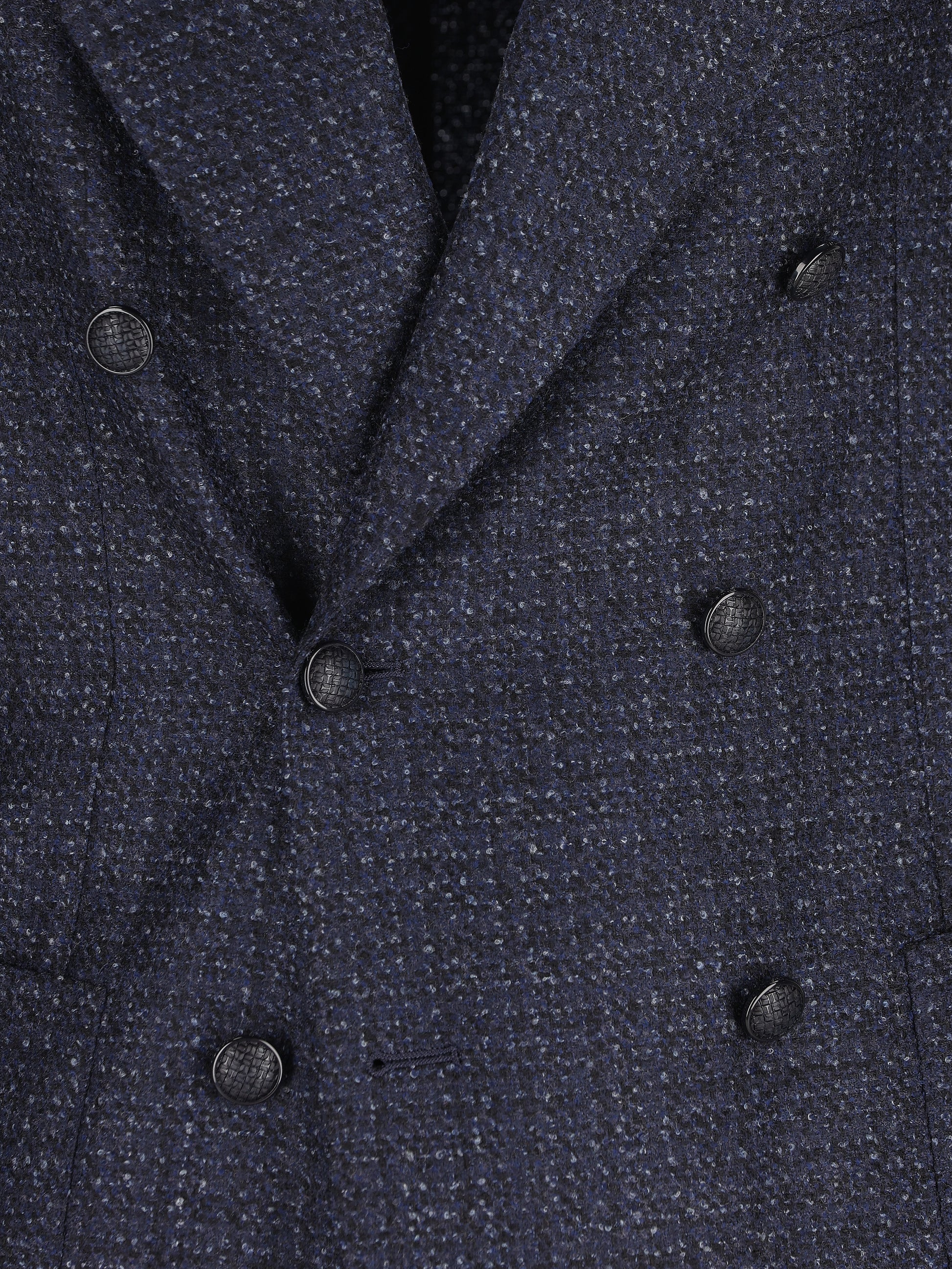 Giacca doppiopetto in lana vergine bouclé 1SHO20K AI440092EB824387 TAGLIATORE 