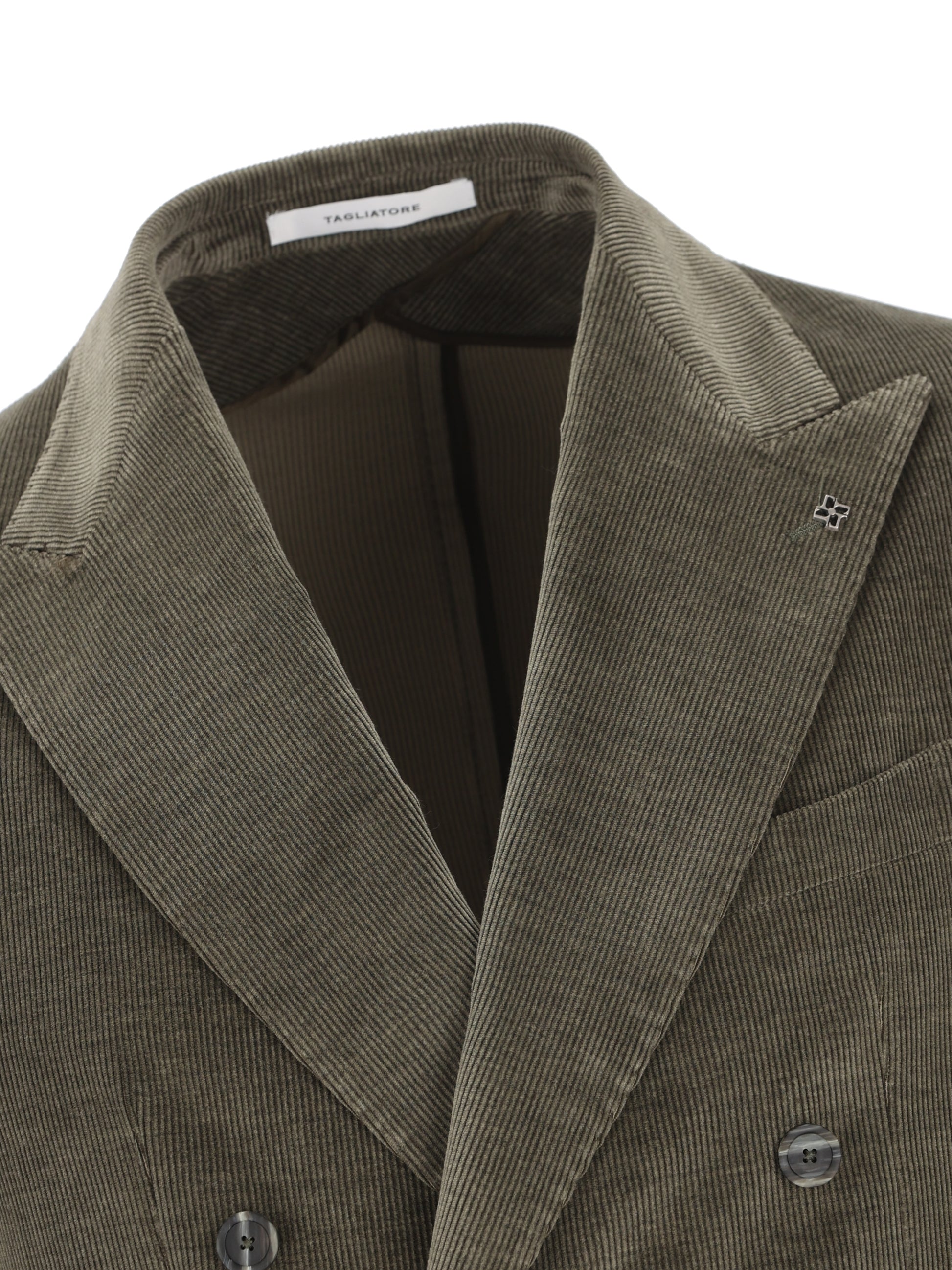 Giacca doppiopetto in lana vergine bouclé 1SHO20K AIST020002V1068678 TAGLIATORE 