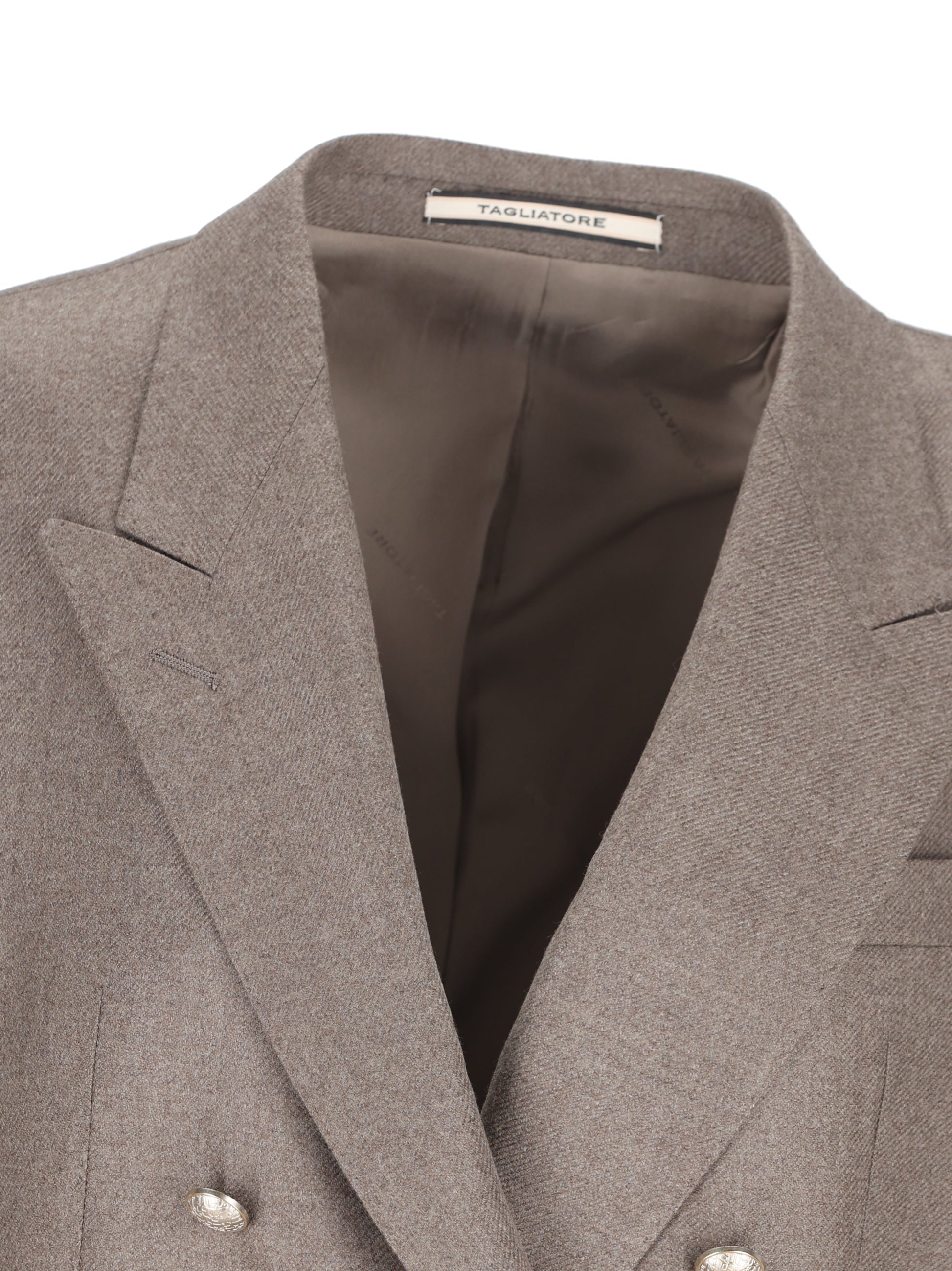 Giacca Doppiopetto in Lana Vergine e Cashmere J-PARIGI10B 010021G1085 TAGLIATORE 