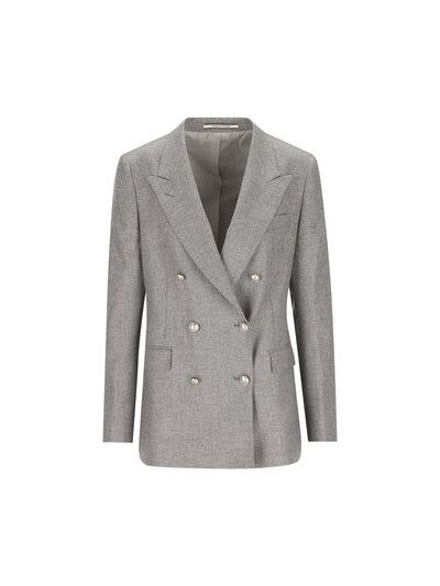 Giacca Doppiopetto in Lana Vergine e Cashmere J-PARIGI10B 010021P3187 TAGLIATORE 