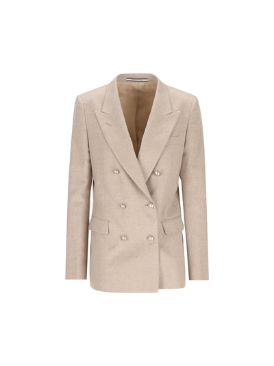 Blazer Doppiopetto Donna in Cashmere J-PARIGI10B 010130T1149 TAGLIATORE 