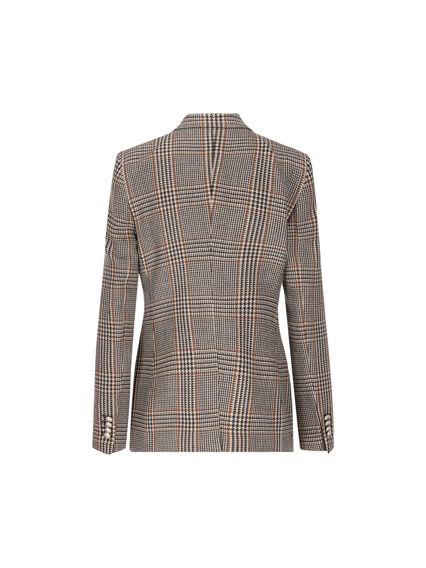 Blazer Doppiopetto Donna in Lana Vergine Check J-PARIGI10B 120200M1098 TAGLIATORE 