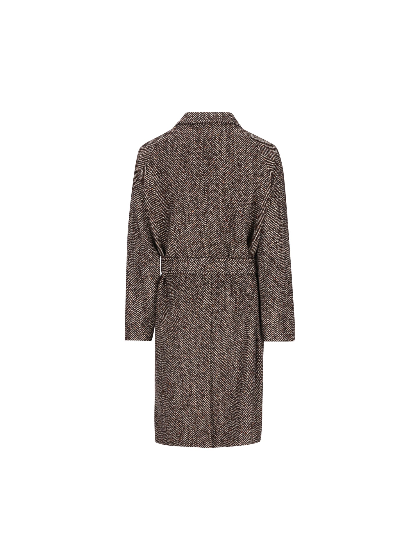 Cappotto Uomo in Lana a Spina di Pesce SALOMON/S ST 340364EM9031348 TAGLIATORE 
